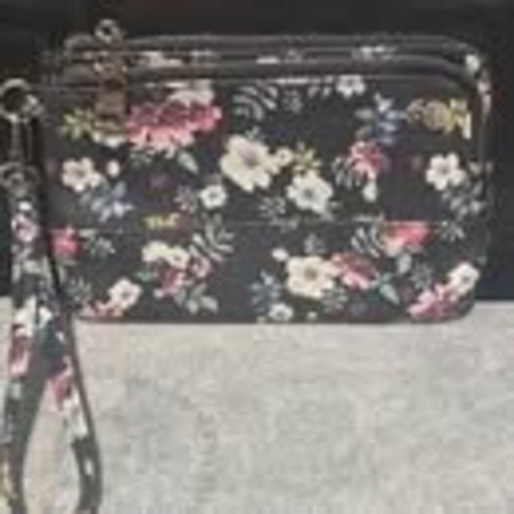 Steve Madden Floral Wristlet Wallet